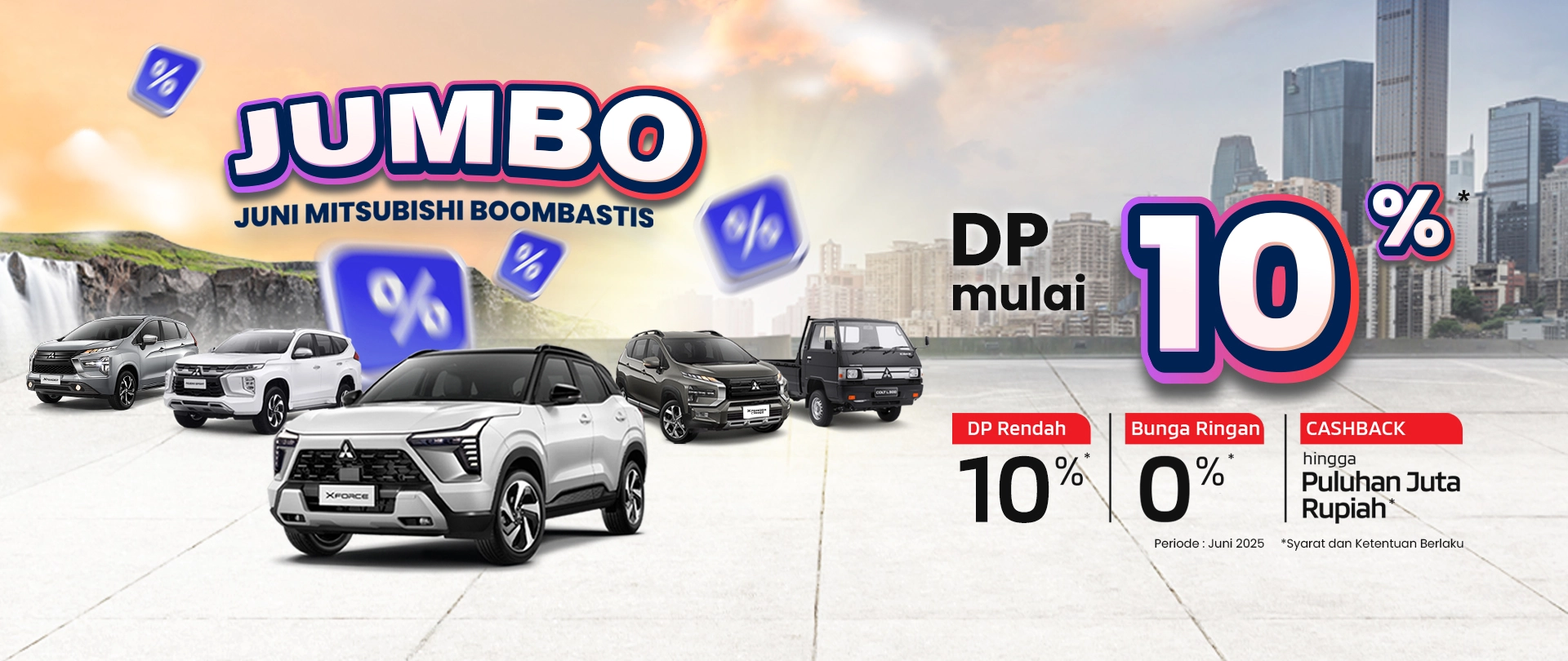 Promo Mitsubishi Motors Juni Jumbo Bombastis Bulan Juni 2025