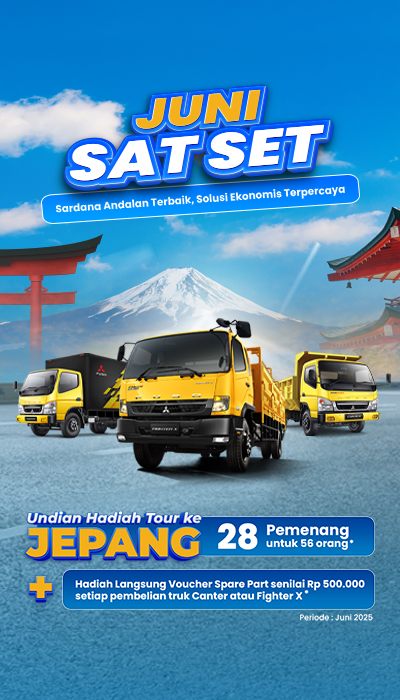 Promo Mitsubishi FUSO Juni SATSET Bulan Juni 2025